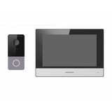 Комплект IP видеодомофона HikVision DS-KIS603-P(C) (серебро)